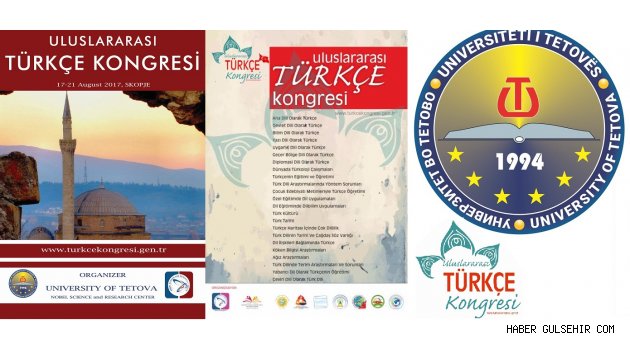 Uluslararası Türkçe Kongresi Üsküp’te…