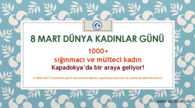 1000+Sığınmacı ve Mülteci Kadın Kapadokya'da!