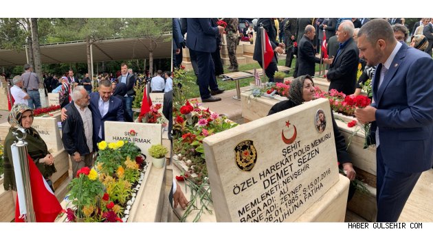 Açıkgöz, ‘15 Temmuz Demokrasi ve Milli Birlik Günü’nde Ankara’daki anma programlarına katıldı.