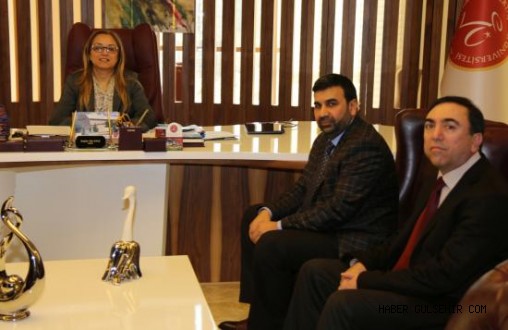 Afganistan Heyetinden Rektör KILIÇ a Ziyaret.