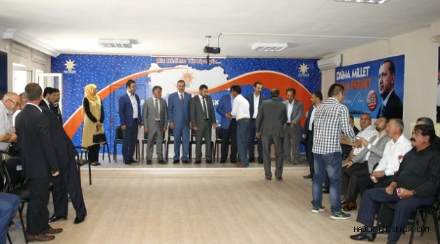 AK PARTİ’DE BAYRAMLAŞMA TÖRENİ YAPILACAK