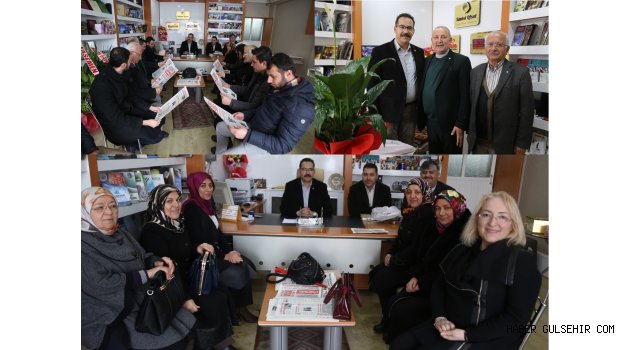 AK Parti Kadın Kolları, Kızılay ve AK Parti Gençlik Kolları NGC'ye ziyaret gerçekleştirdiler.