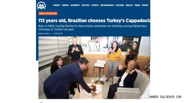 BAŞKAN ARI İLE NEVŞEHİR, DÜNYA BASININDA