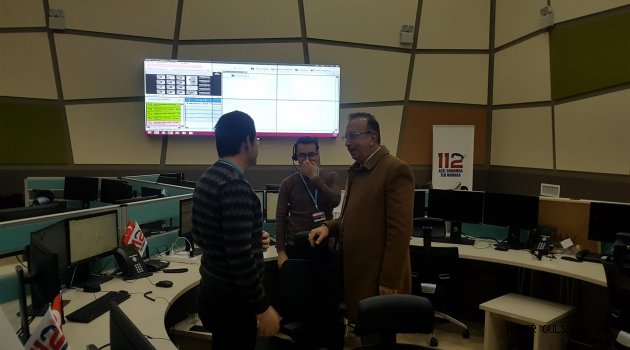 BAŞKAN SEÇEN, 112 ÇAĞRI MERKEZİ KOORDİNASYON TOPLANTISINA KATILDI