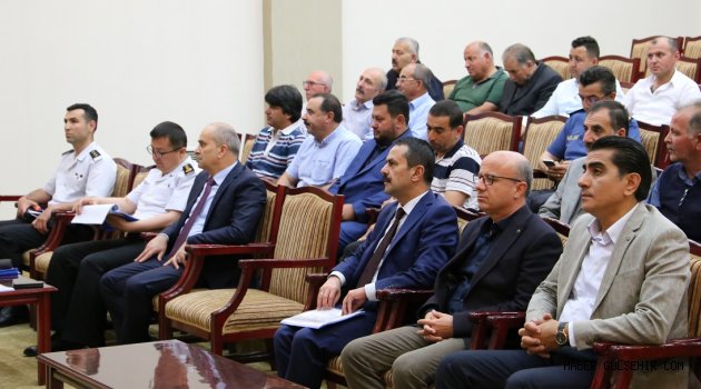 BAYRAM TRAFİK TEDBİRLERİ TOPLANTISI YAPILDI