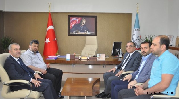 Birlik Başkanı Ördü'den, İl Milli Eğitim Müdürü Demir'e ziyaret.