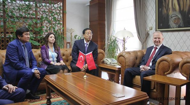 ÇİN HEYETİNDEN VALİ CEYLAN'A ZİYARET