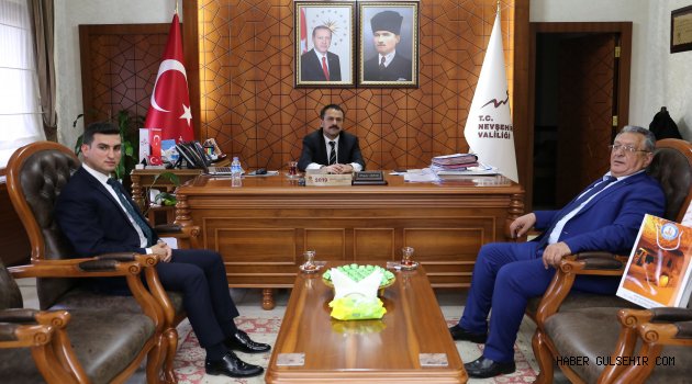 DERİNKUYU BELEDİYE BAŞKANINDAN VEDA ZİYARETİ