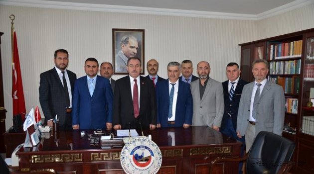 Din-Bir-Sen’den Müftü Öztürk’e Ziyaret