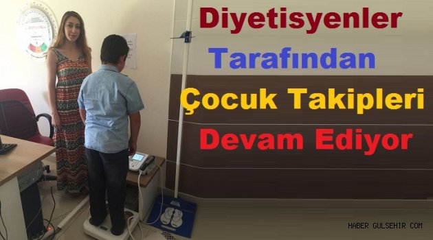 Diyetisyenler Tarafından Çocuk Takipleri Devam Ediyor