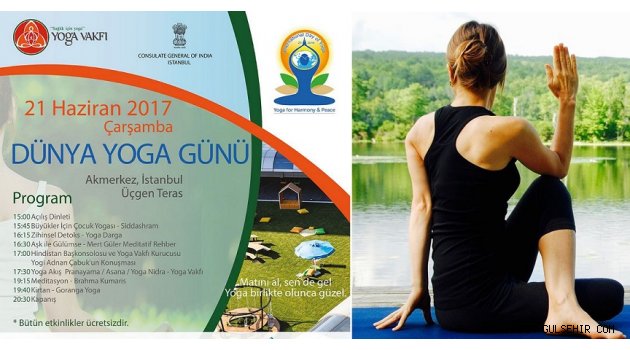 Dünya Yoga Günü’ Akmerkez’de kutlanacak