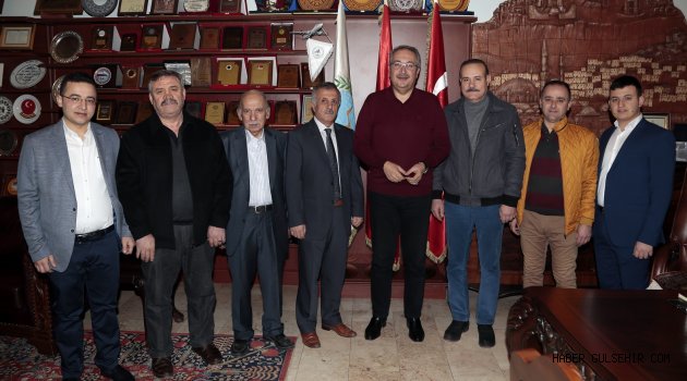 Fırıncılar Odası Başkanı Dipici , ve Yönetim Kurulu Üyelerinden Ünver'e Nezaket Ziyareti.