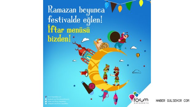 Forum Kapadokya’da Özel Ramazan Festivali