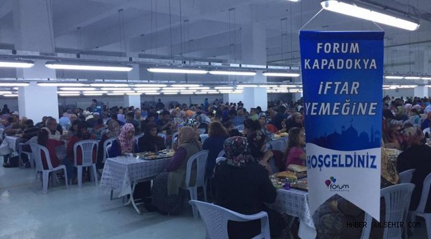 Forum Kapadokya, Nevşehir Belediyesi’nin İftar Çadırına Ev Sahipliği Yaptı