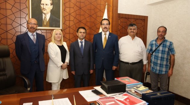 GAZETECİLER CEMİYETİNDEN VALİ AKTAŞ’A ZİYARET