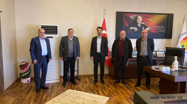 GENÇ NEVŞEHİRLİLER DERNEĞİ’NDEN BAŞKAN PARMAKSIZ’A ZİYARET