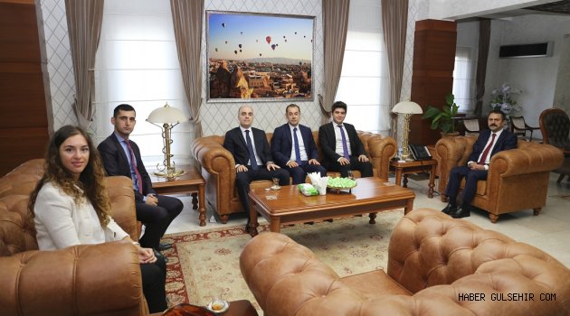 GÜLŞEHİR SAVCI VE HÂKİMLERİNDEN İADE-İ ZİYARET