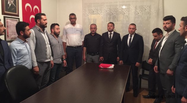 Gülşehir Ülkü Ocakları’nda bayrak değişimi