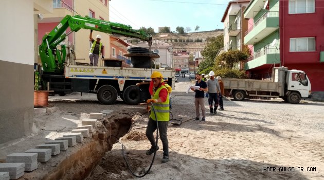 Gülşehir'de Elektrik Hattı Yer Altına Alınıyor