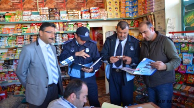 GÜLŞEHİR'DE RUHSAT VE HİJYEN DENETİMİ YAPILDI.