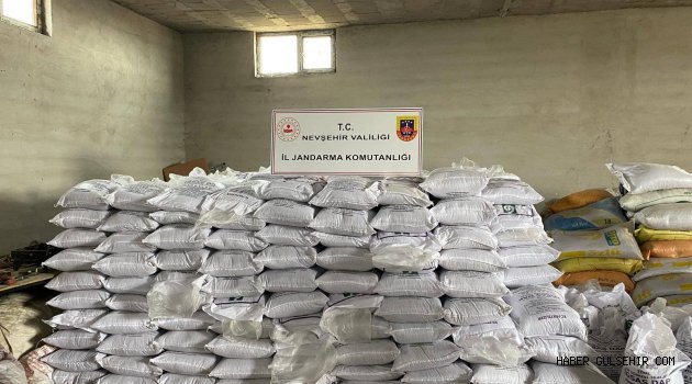 Gülşehir'de Sahte Gübre Operasyonu