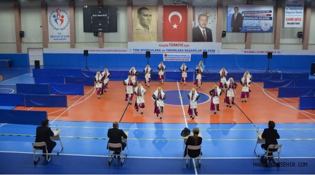 Halk Oyunları İl Birinciliği Tamamlandı.