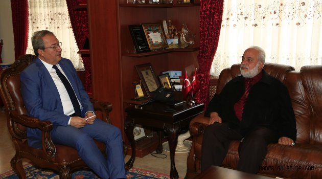 IHH Temsilcisi Öncül'den Ünver'e Ziyaret