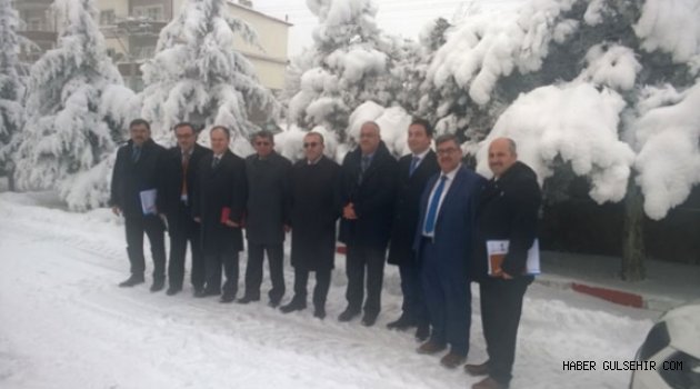 İlçe Değerlendirme Toplantısı Derinkuyu İlçesi'nde Yapıldı