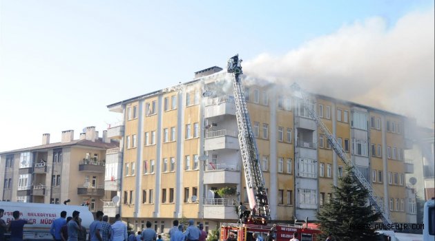 İTFAİYE , GEÇEN YIL 88 YANGINA MÜDAHALE ETTİ