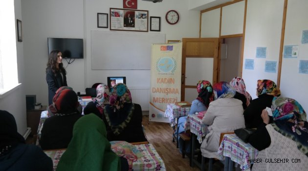 KADIN DANIŞMA MERKEZİ EĞİTİMLERİ DEVAM EDİYOR