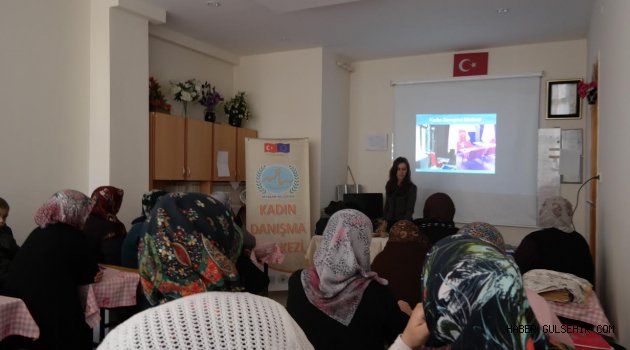 KADINLARA YÖNELİK EĞİTİMLER DEVAM EDİYOR