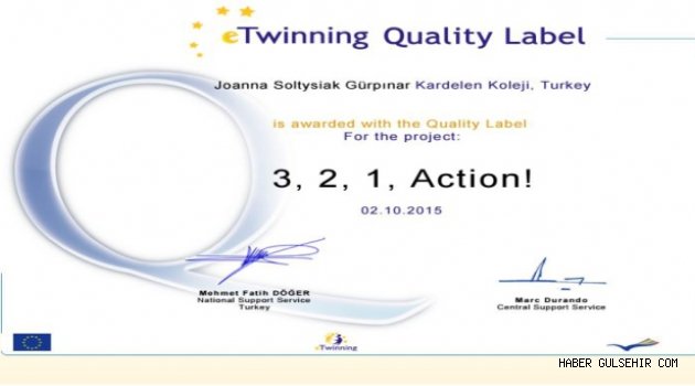 Kardelen Eğitim Kurumları'na Ulusal Kalite Ödülü