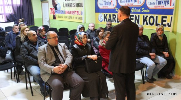 Kardelen Koleji Veli Toplantılarına Tam Gaz Devam Ediyor
