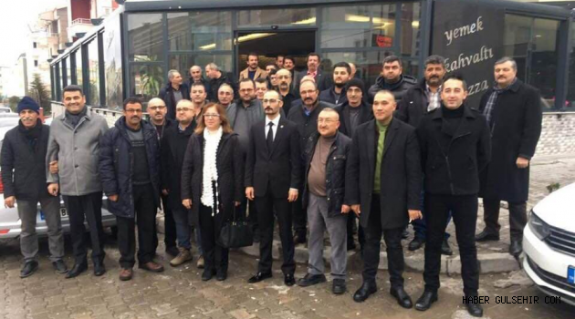 Kılıç merkez ilçe yönetimiyle bir araya geldi.