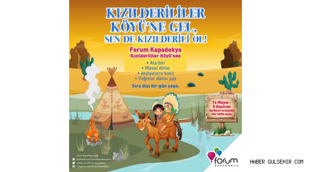 Kızılderili Tamtamları Forum Kapadokya’da Çalıyor