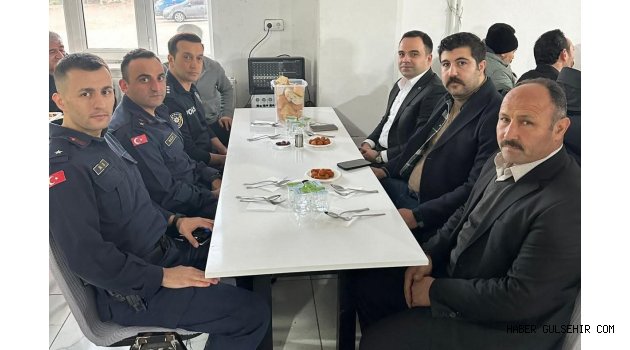 Gülşehir Protokolü, Eğrikuyu Köyü’ndeki İftar Programına Katıldı.