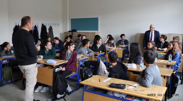 İl Millî Eğitim Müdürü Yazıcı'dan Nevşehir Fevzi Dirikoç Fen Lisesi Öğrenci ve Öğretmenlerine Ziyaret