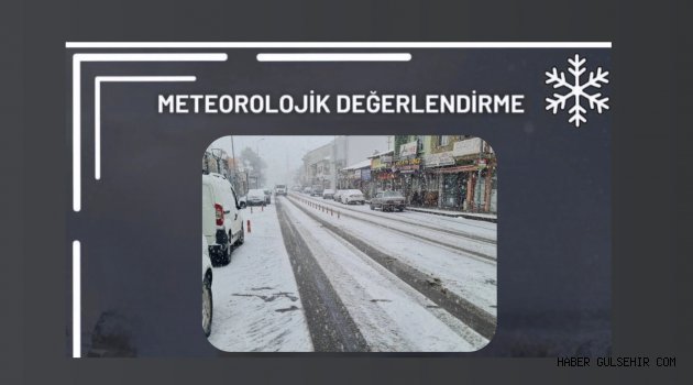 Nevşehir İçin Kuvvetli Kar ve Karla Karışık Yağmur Uyarısı
