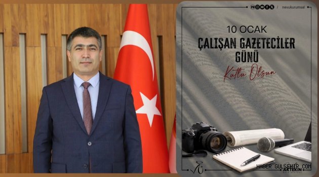 NEVÜ Rektörü Prof. Dr. Semih Aktekin’den 10 Ocak Çalışan Gazeteciler Günü Mesajı