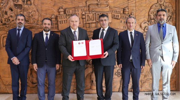 Vali Ali Fidan ve Rektör Prof. Dr. Semih Aktekin Sosyal Sorumluluk ve Sanat Odaklı İş Birliği Protokolü İmzaladı