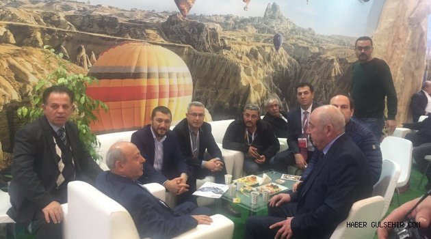 Milletvekili Açıkgöz, EMİTT Fuarında Nevşehir Standlarını ziyaret etti.