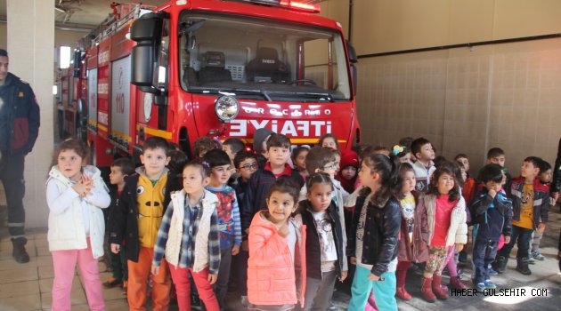 Minik Öğrenciler İtfiaye ile Tanıştı