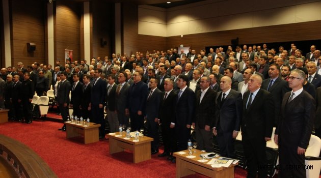 ‘Muhtar Eğitimi’ toplantısı, Nevşehir'de yapıldı.