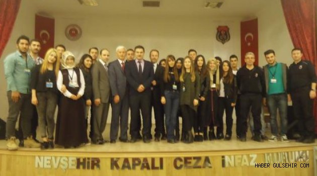 NEÜ Öğretim Üyesinden Cezaevindeki Hükümlü ve Tutuklulara Konferans