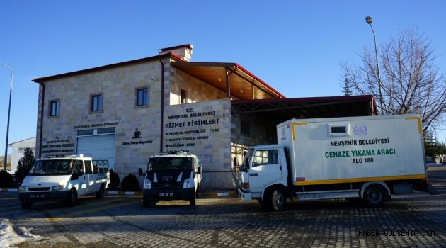 Nevşehir Belediyesi Cenaze Hizmetleriyle'de Takdir Topluyor