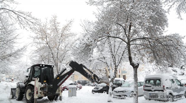 Nevşehir Belediyesi Kar Mücadelesinde