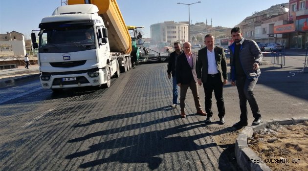 NEVŞEHİR’DE ASFALTLI YOLLARA KONFOR KAPLANMASI DEVAM EDİYOR