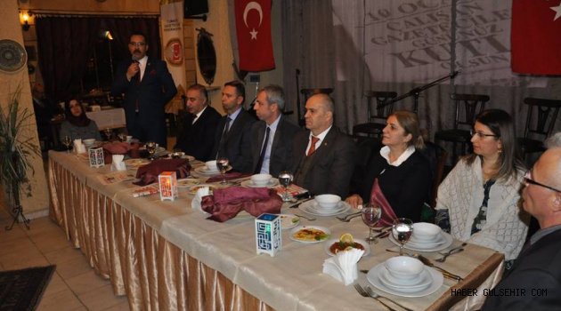 Nevşehir Gazeteciler Cemiyeti Üyeleri Akşam Yemeğinde Biraraya geldi.