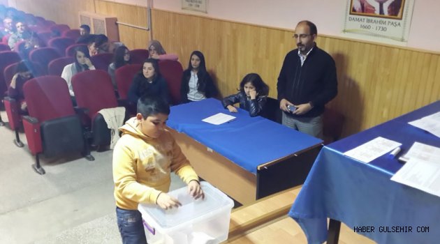 Nevşehir İl Öğrenci Meclis Başkanlığı Seçimi Yapıldı