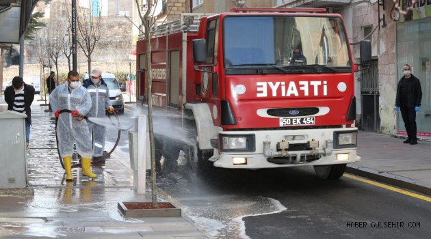 NEVŞEHİR’İN DÖRT BİR YANI DEZENFEKTE EDİLİYOR